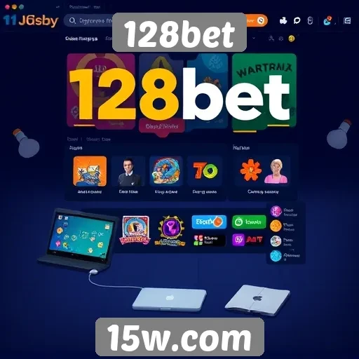 Interface e experiência do usuário no 128bet